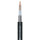 video cable SC-Focusline M; 1 x 0,60/3,70; PVC, flame-retardant Ø 6,20 mm; black
