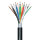 Transit Mini Control 506; video: 5 x 0,32/1,60; 6 x control; Antistatic-PVC Ø 10,00 mm; black