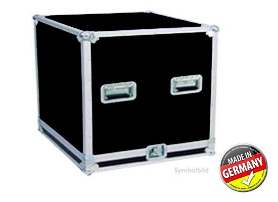 Case für Rackmodule Vario G04, PROLINE, Innenhöhe: 238mm, Haube, 9.5mm, PVC schwarz, 4x Klappgriff, MADE IN GERMANY