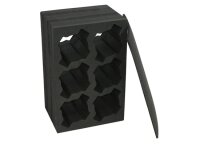 Case für 6x Litecraft AT10 LED Mini PAR, Euro-Fix-Kasten
