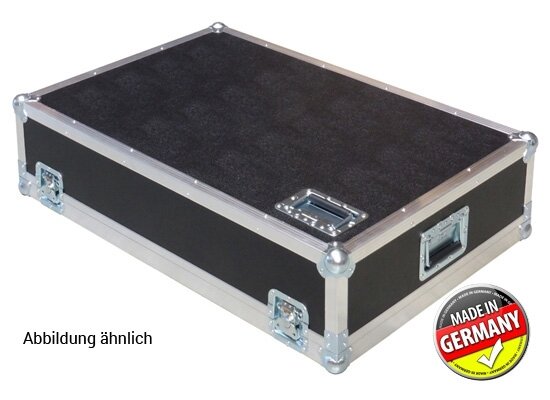 Case für Midas M32R LIVE Digitalmixer, PROLINE, PVC schwarz, Haube, Kabelraum, 6xKlappgriff, 4xButterfly, MADE IN GERMANY