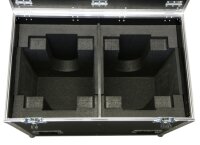 Case für 2x Robe Robin Pointe, ROADLINE, PVC schwarz, Klappfach im Deckel, 4x Black Wheel, MADE IN GERMANY