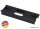 Rackmodul Vario 06HE Frontdeckel, 12mm Multiplex, Polyurea schwarz, 2x Druckverschluss, MADE IN GERMANY