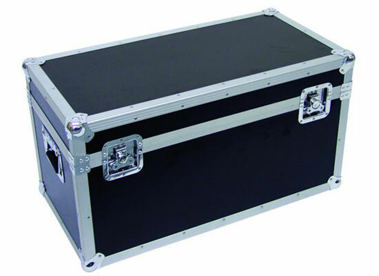 Case Universal ECO, TRUHE, 80x43x40cm, schwarz 2x Butterflies, 2x Klappgriff, MADE IN CHINA