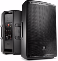JBL EON 615 Aktivbox, schw., 15/1Neodym, 1000W, 90°x60°, 2-Kanal Mixer, 36mm Flansch, Multifunktionsgehäuse (Monitor)