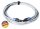 Lautsprecherkabel SKE-20 ECO, Neutrik Speakon NL2FX, 20m, Ölflex grau,  2 x 2.5mm², Kabelklettband
