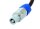 Powerconkabel, 5m, 3x 2.5mm², Titanex H07RNF, Neutrik Powercon blau / grau, Kabelklettband, PROFIQUALITÄT