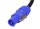 Powerconkabel, 5m, 3x 2.5mm², Titanex H07RNF, Neutrik Powercon blau / grau, Kabelklettband, PROFIQUALITÄT