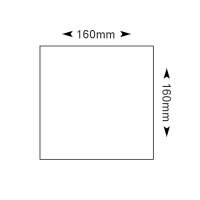 LED Modul 160x160, 24V/DC, 4,8W, kaltweiß