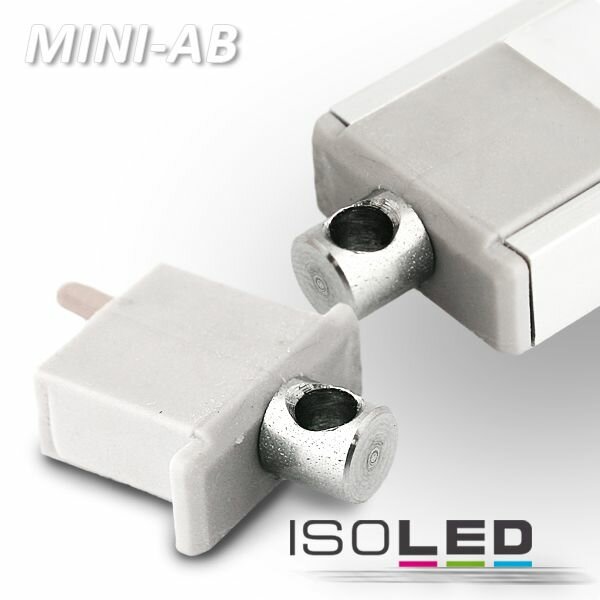 Adapter/Endkappe mit Stromversorgung für Profil MINI