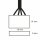 Clip-Verbinder mit Kabel (max. 5A) für 4-pol. IP20 Flexstripes mit Breite 10mm, Pitch-Abstand >12mm