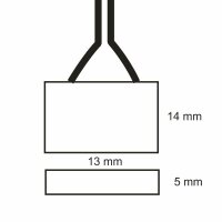 Clip-Kabelanschluss (max. 5A) für 2-pol. IP20...