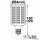 E27 Corn Leuchtmittel, 136SMD, 20W, kaltweiß