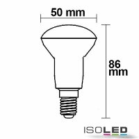E14 R50 LED-Strahler, 5W, warmweiß, frosted