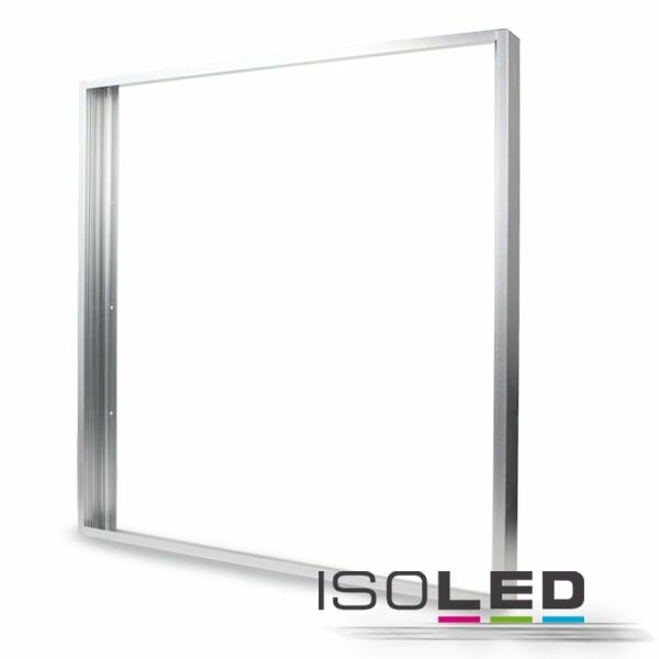 Aufbaurahmen für LED Panel 600x600 silber