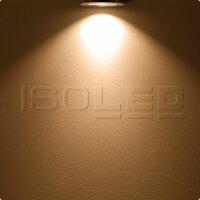 LED Einbaustrahler, Aluminium gebürstet, 8W COB,...