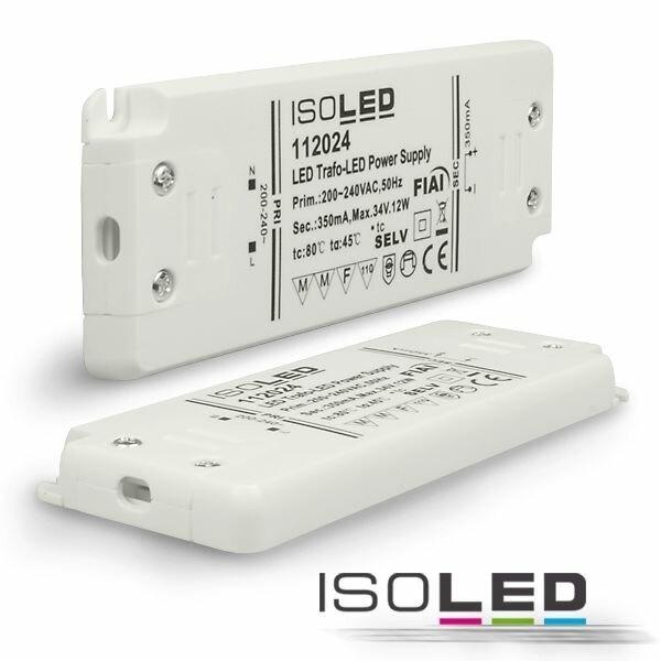 LED Konstantstrom-Trafo 350mA, 0-12W