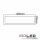 Aufbaurahmen für LED Panel 300x1200 silber