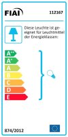Gips-Wand-Einbauleuchte, länglich, MR11/GU4, kleine Bauform