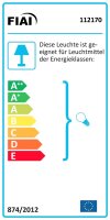 Gips-Wand-Einbauleuchte, viereckig, GU4/MR11, große Bauform