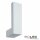 LED Gips-Wandleuchte 1x3 Watt, L-Förmig, warmweiß