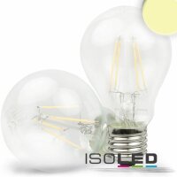 E27 LED Birne, 3,5W, klar, warmweiß
