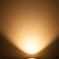 LED Bodeneinbaustrahler, quadr. Edelstahl, IP67, 7W COB, 90°, warmweiß