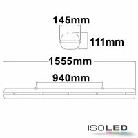LED Wannenleuchte IP66 66W, 8500lm, neutralweiß