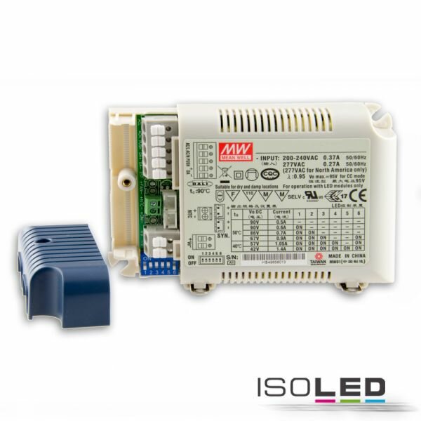 LED Konstantstrom Trafo MW LCM-60DA 500/600/700/900/1050/1400mA Push + DALI dimmbar