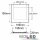 LED Downlight, 9W, ultra flach, eckig, weiß, neutralweiß, dimmbar