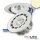 LED Einbaustrahler COB, weiß, 15W, 45°, rund, warmweiß, dimmbar