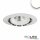LED Einbaustrahler COB, weiß, 15W, 45°, rund, neutralweiß, dimmbar