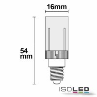 E14 LED 51SMD, 3,5W, warmweiß