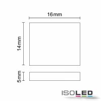 Clip-Verbinder (max. 5A) für 3-pol. IP20 Flexstripes...
