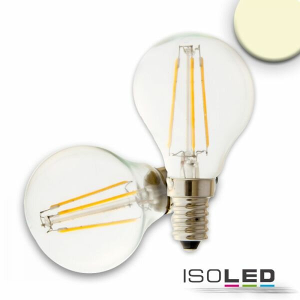 E14 LED Illu, 4W, klar, warmweiß