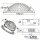 LED Downlight LUNA 8W, indirektes Licht, weiß, warmweiß, dimmbar