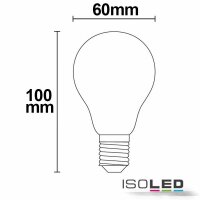 E27 LED Birne, 8W, milky, neutralweiß, dimmbar