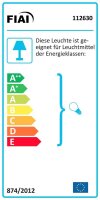 Aufbauleuchte IP54 für GX53 Leuchtmittel, weiß, exkl. Leuchtmittel
