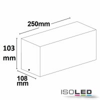 Wandleuchte BOX-II 1xE27, IP54, weiß, exkl. Leuchtmittel
