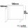 LED Wandleuchte Up&Down 100, 6W, weiß, warmweiß