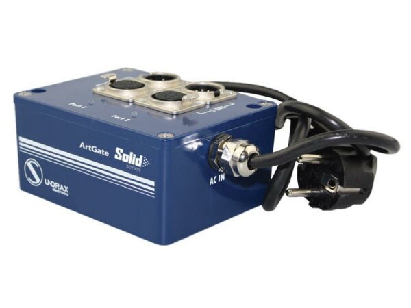 SUNDRAX Ethernet Converter ArtGate Solid 2 DMX inputs/outputs (5-pin), 1 Ethernet port