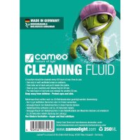 Cameo CLEANING FLUID 0,25 L - Spezialfluid zur Reinigung von Nebelmaschinen 250 ml