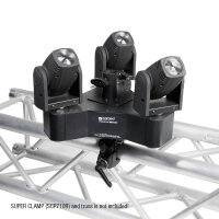 Cameo HYDRABEAM 300 RGBW Lighting system with 3 ultra-fast 10 W CREE RGBW Quad LED Moving Heads