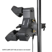 Cameo HYDRABEAM 300 RGBW Lighting system with 3 ultra-fast 10 W CREE RGBW Quad LED Moving Heads