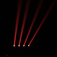 Cameo HYDRABEAM 400 RGBW Lighting set with 4 ultra-fast 10 W CREE RGBW Quad LED Moving Heads