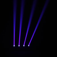 Cameo HYDRABEAM 400 RGBW Lighting set with 4 ultra-fast 10 W CREE RGBW Quad LED Moving Heads