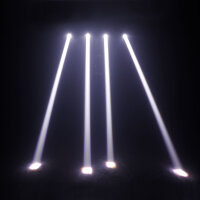 Cameo HYDRABEAM 400 RGBW Lighting set with 4 ultra-fast 10 W CREE RGBW Quad LED Moving Heads