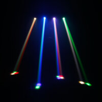 Cameo HYDRABEAM 400 RGBW Lighting set with 4 ultra-fast 10 W CREE RGBW Quad LED Moving Heads