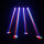 Cameo HYDRABEAM 400 RGBW Lighting set with 4 ultra-fast 10 W CREE RGBW Quad LED Moving Heads