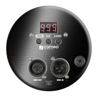 Cameo PAR 64 CAN RGB 3W BS - 36 x 3 W LED RGB PAR Scheinwerfer in schwarzem Gehäuse